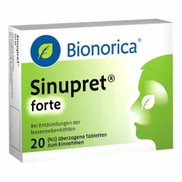 SINUPRET forte bevont tabletta, 20 db