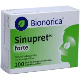 SINUPRET Forte bevonatú tabletták, 100 db