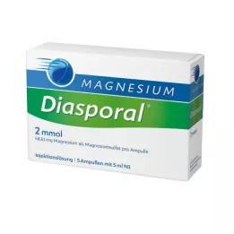 MAGNESIUM DIASPORAL 2 mmol ampulla, 5X5 ml