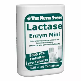 LACTASE 5000 FCC enzim mini tabletta adagolóban, 120 db