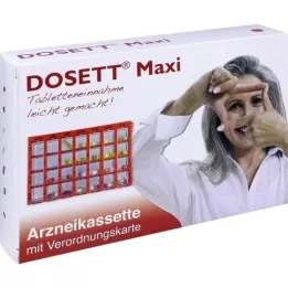 DOSETT Maxi Pharmaceutical kazetta, 1 db