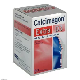 CALCIMAGON Extra D3 rágótabletta, 90 db