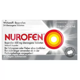 NUROFEN Ibuprofen 400 mg bevont tabletta, 24 db