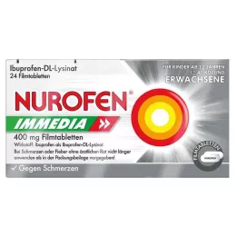 NUROFEN Immedia 400 mg filmtabletta, 24 db