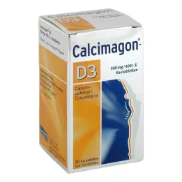 CALCIMAGON D3 rágótabletta, 30 db