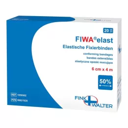 FIXIERBINDE rugalmas 6 cmx4 m laza, 1X20 db
