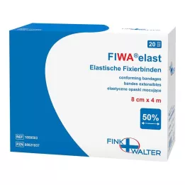 FIXIERBINDE rugalmas 8 cmx4 m laza, 1X20 db