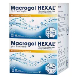 MACROGOL HEXAL Plus elektrolit plv.z.h.e.l.z.e., 100 sts