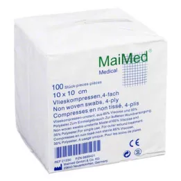 VLIESKOMPRESSEN 10x10 cm nem steril, 100 db