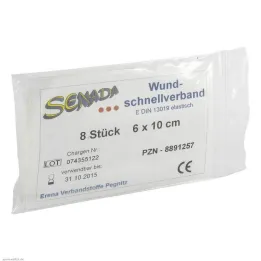 Senada gyors sebkötöző 6x10 cm, 8 db