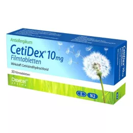 CETIDEX 10 mg-os filmtabletta, 50 db