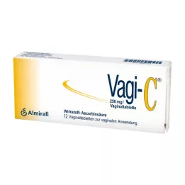 VAGI C Hüvelytabletta, 12 db