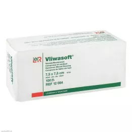 VLIWASOFT Vlies borogatás 7,5x7,5 cm nem steril 6l., 100 db