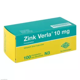 ZINK VERLA 10 mg-os filmtabletta, 100 db