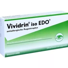 VIVIDRIN ISO EDO anti -allergiás szemcseppek, 20x0,5 ml