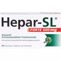 Hepar-sl forte 600mg, 20 db