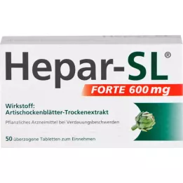Hepar-sl forte 600mg, 50 db