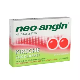 Neo-angin fél tabletta cseresznye, 24 db