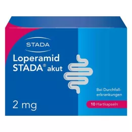 LOPERAMID STADA akut 2 mg-os kemény kapszula, 10 db