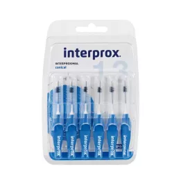 INTERPROX kúpos kék fogközi kefe Blis, 6 db