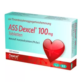 ASS Dexcel 100 mg tabletta, 100 db