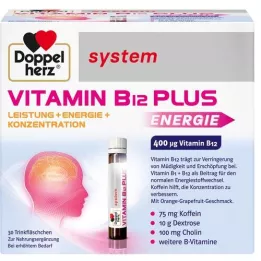 DOPPELHERZ B12 -vitamin plusz System Drinampull, 30x25 ml