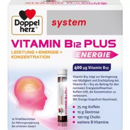 DOPPELHERZ B12 -vitamin Plus rendszer, 10x25 ml