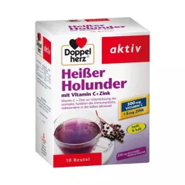 DOPPELHERZ forró bodza Vit.C+cink granulátummal, 10 db