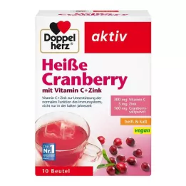 DOPPELHERZ csípős áfonya C-vitaminnal és cink granulátummal, 10 db