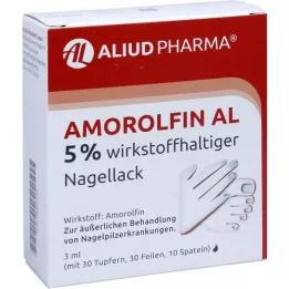 AMOROLFIN AL 5% aktív összetevő körömlakk, 3 ml