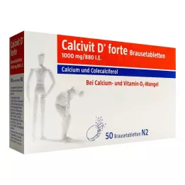 CALCIVIT D forte pezsgőtabletta, 50 db