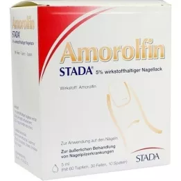 AMOROLFIN STADA 5% aktív összetevő körömlakk, 5 ml