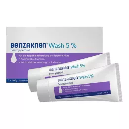 BENZAKNEN Mosás 5% szuszpenzió, 2X100 g