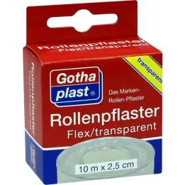 Gothaplast tekercsvakolat Flex trp.2,5 cm x 10 m, 1 db