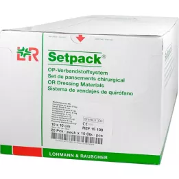 MULLKOMPRESSEN 10x10 cm steril 12-szeres RK, 20x10 db