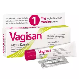 VAGISAN Myko Kombi 1 napos terápia, 1 P
