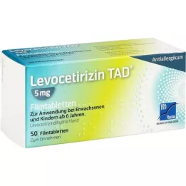 Levocetirizim TAD 5MG FTA, 50 db