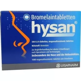BROMELAIN TABLETTEN Hysan gastrointestinalis tabletták, 100 db