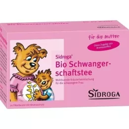 SIDROGA Bio terhességi tea szűrőzsák, 20x1,5 g