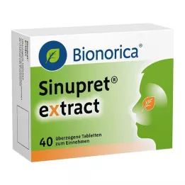 SINUPRET kivonattal bevont tabletta, 40 db