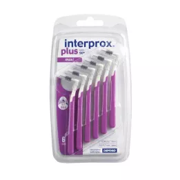 Interprox Plus Maxi Lila Interdental Kefék, 6 db