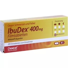 IBUDEX 400 mg film -bevonatú tabletta, 20 db