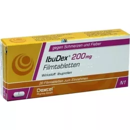 IBUDEX 200 mg film -bevonatú tabletták, 20 db