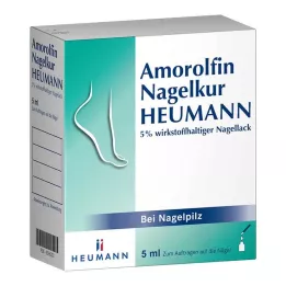 AMOROLFIN Nagelkur Heumann 5% wst.halt.körömlakk, 5 ml