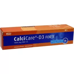 CALCICARE D3 forte pezsgőtabletta, 20 db