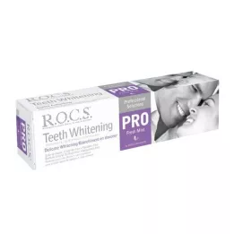 ROCS PRO gyengéden fehérítő friss mentás fogkrém, 135 g