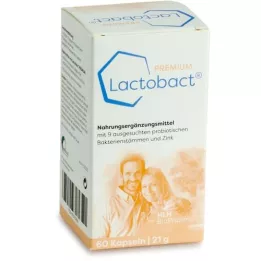 LACTOBACT PREMIUM Gastroke -rezisztens kapszulák, 60 db
