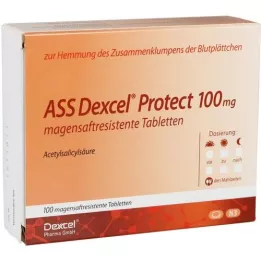ASS Dexcel 100 mg gastrointestinalis tabletta, 100 dbvédelme
