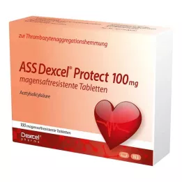 ASS Dexcel Protect 100 mg gyomornedv-ellenálló tabletta, 100 db