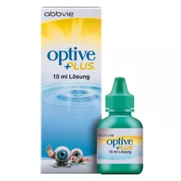 OPTIVE PLUS Szemcsepp, 10 ml